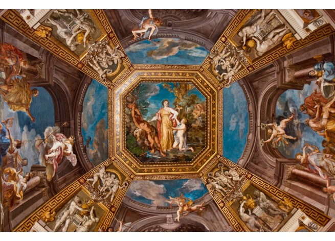 Фотообои Потолок музея в Ватикане